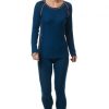 01313-4-petrol-orange-Thermo-Hose-St-Moritz-Damen-Herren-blau-thermo-regulierend-leicht-kein-kratzen-Alpaca-warm-winter Damen Royal Alpaka Leggings ST. MORITZ Thermowäsche petrol