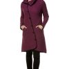 03219-02-Asi-Damen-Mantel-2019-brombeer-Alpaca Mantel Damen ASI gewalkt Alpaka Wolle asymmetrisch
