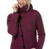 03219-03-Asi-Damen-Mantel-2019-brombeer-Alpaca Mantel Damen ASI gewalkt Alpaka Wolle asymmetrisch