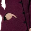 03219-05-Asi-Damen-Mantel-2019-brombeer-Alpaca Mantel Damen ASI gewalkt Alpaka Wolle asymmetrisch