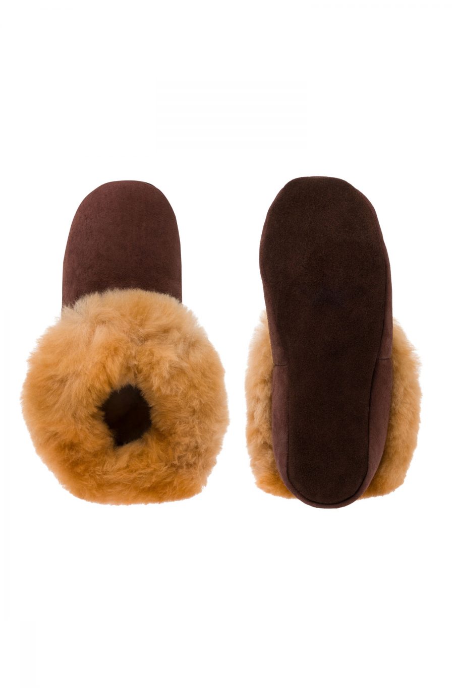 Alpaka Fellpantoffeln