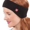 14009-schwarz-02 Stirnband Uni