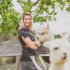 justmarried(c)dieSonne-85-vintage Handgefertigter Wickelrock aus Alpaka Filz