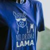 nodramashirtr(c)dieSonne-002 T-Shirt mit Lama Drama