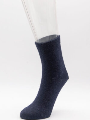 Alpaka Luxus Soft Socken blau