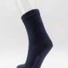 Alpaka Luxus Soft Socken blau