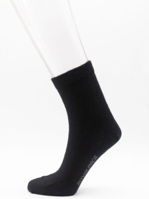 Alpaka Luxus Soft Socken schwarz