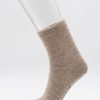 Alpaka Luxus Soft Socken beige
