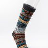produkte4.0(c)dieSonne-10 Alpaka Socken "INKA" blau-aprikose