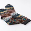 produkte4.0(c)dieSonne-25 Alpaka Socken "INKA" blau-aprikose