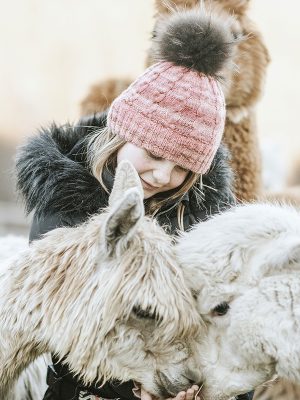 Gutschein für ein Kind (Alpakatrekking inkl. Hofführung)